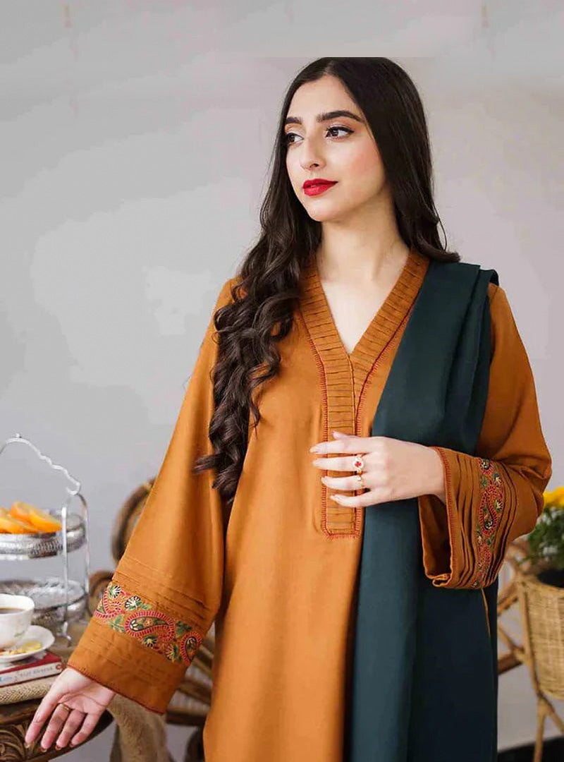 Aisling Lawn 3PC Embroidered with Lawn Embroidered Dupatta-1028