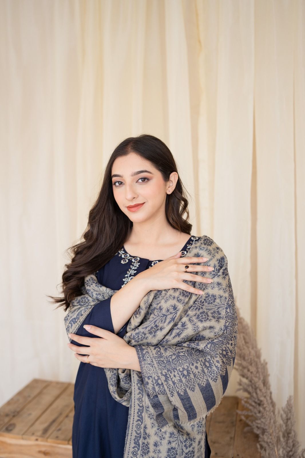 Lawn 3PC Embroidered with Digital Printed Jacquard Dupatta-5170