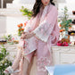 Lawn-3PC Embroidered Shirt with Organza Embroidered Dupatta-1322