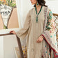 Dhanak 3PC Chickenkari Embroidered Shirt With Print Shawl-663