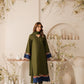 Lawn-3PC Embroidered Shirt with Plain Dyed Chiffon Dupatta-5083