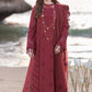 Lawn-3PC Chikankari Embroidered Shirt With Khadi Net Embroidered Dupatta-5402