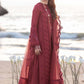 Lawn-3PC Chikankari Embroidered Shirt With Khadi Net Embroidered Dupatta-5402