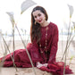 Lawn-3PC Embroidered Shirt with Organza Embroidered Dupatta-1134