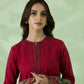 Dhanak-3PC Embroidered Shirt with Organza Digital Printed Dupatta- 3146