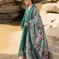 MARIA B 3PC Luxury Lawn Chikankri Embroidered With Printed Dupatta-453