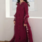 Lawn-3PC Chikankari Embroidered With Organza Embroidered Dupatta-5219