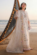 Lawn-3PC Chikankari Embroidered Shirt With Khadi Net Embroidered Dupatta-5229
