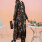 Karandi-3PC Embroidered Shirt with Karandi Printed Dupatta -3434
