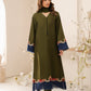 Lawn-3PC Embroidered Shirt with Plain Dyed Chiffon Dupatta-5083