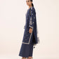 Dhanak-3PC Embroidered Shirt with Digital Printed Wool Shawl - 3511