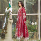 Lawn-3PC Embroidered Shirt With Khadi Net Embroidered Dupatta-5290