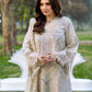 Lawn-3PC Chikankari Embroidered Shirt With Khadi Net Embroidered Dupatta-5329