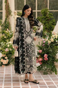 Lawn-3PC Embroidered Shirt With Khadi Net Embroidered Dupatta-5216