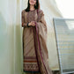 Dhanak-3PC Embroidered Shirt with Dhanak Embroidered Dupatta-3448
