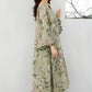 3PC LAWN PRINTED SHIRT WITH LAWN PRINTED DUAPTTA AND TROUSER-4001