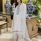 AZURE Lawn 3PC Embroidered With Organza Embroidered Dupatta-390