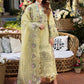 Lawn-3PC Chikankari Embroidered Shirt With Khadi Net Embroidered Dupatta-5302