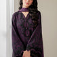 3PC-Printed Lawn Shirt With Voile Printed Dupatta-1550