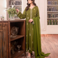 Lawn-3PC Embroidered Shirt with Chiffon Plain Dyed Dupatta-1198
