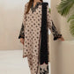 BAROQUE 3PC KARANDI PRINTED SHIRT WITH KARANDI PRINTED DUAPTTA AND TROUSER-808