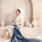 Dhanak-3PC Embroidered Shirt with Digital Printed Wool Shawl -438
