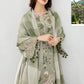 3PC LAWN PRINTED SHIRT WITH LAWN PRINTED DUAPTTA AND TROUSER-4001