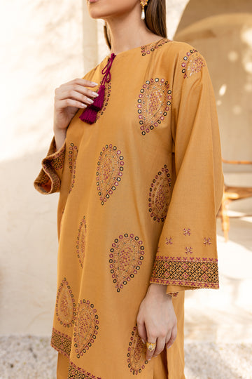 2PC DHANAK SEQUIN EMBROIDERED SHIRT WITH DHANAK SEQUIN EMBROIDERED TROUSER-297
