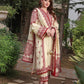 Dhanak 3PC Embroidered Shirt with Dhanak Embroidered Dupatta-3514