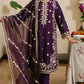 CROSS STITCH 3PC Lawn Embroidered With Organza Embroidered Dupatta-468