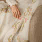 Dhanak-3PC Embroidered Shirt with Organza Embroidered Dupatta - 3515
