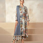 BAROQUE 3PC KARANDI PRINTED SHIRT WITH KARANDI PRINTED DUAPTTA AND TROUSER - 1705