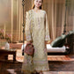 Dhanak-3PC Embroidered Shirt with Digital Printed Wool Shawl-3333