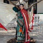 Lawn-3PC Embroidered Shirt with Digital Printed Jacquard Dupatta- 1003