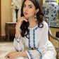 AZURE Lawn 3PC Embroidered With Organza Embroidered Dupatta-390