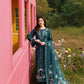 Lawn-3PC Embroidered Shirt With Khadi Net Printed Dupatta-5263