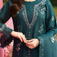 Lawn-3PC Embroidered Shirt With Khadi Net Printed Dupatta-5263
