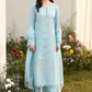 Lawn-3PC Sequence Embroidered Shirt With Khadi Net Embroidered Dupatta-5247