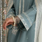 Lawn-3PC Embroidered Shirt With Khadi Net Embroidered Dupatta-5313