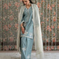 Lawn-3PC Embroidered Shirt With Khadi Net Embroidered Dupatta-5313