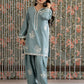 Lawn-3PC Embroidered Shirt With Khadi Net Embroidered Dupatta-5313
