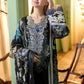 Dhanak-3PC Embroidered Shirt with Digital Printed Wool Shawl - 3467