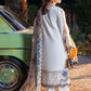 Dhanak-3PC Embroidered Shirt with Digital Printed Wool Shawl-3327