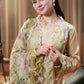 Dhanak-3PC Embroidered Shirt with Digital Printed Wool Shawl-3333