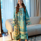 Lawn-3PC Chikankari Embroidered With Digital Printed Jacquard Dupatta-5282