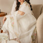 Dhanak-3PC Embroidered Shirt with Organza Embroidered Dupatta - 3515