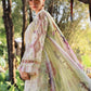 Lawn-3PC Chikankari Embroidered Shirt With Digital Printed Chiffon Dupatta-4022