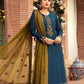 Linen 3PC Embroidered Shirt with Chiffon Embroidered Dupatta -983