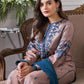 Asim Jofa Lawn-3PC Embroidered With Chiffon Dupatta-1062