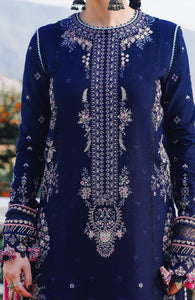 Lawn 3PC Embroidered with Digital Printed Jacquard Dupatta-5161